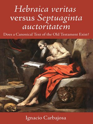 cover image of Hebraica veritas versus Septuaginta auctoritatem